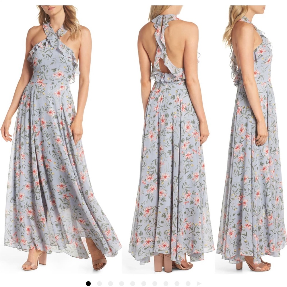 Maxi floral dress